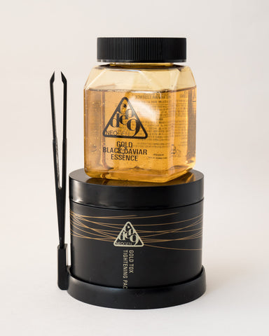 NEOGEN Code 9 Gold Black Caviar Essence & Gold Tox Tightening Pack Kit