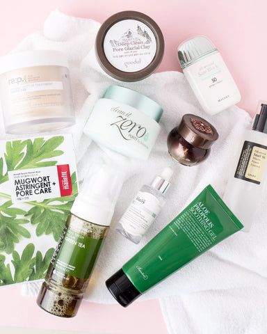 10-Step Korean Skin Care Routine Set (Oily Skin Type)