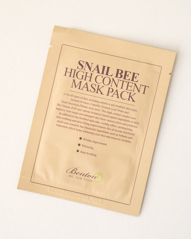 BENTON Snail Bee High Content Mask