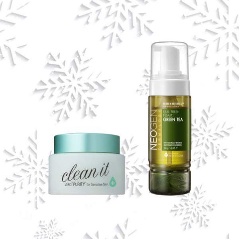 Limited Edition Duo - BANILA CO Clean It Classic Purity + NEOGEN Green Tea Real Fresh Cleansing Foam