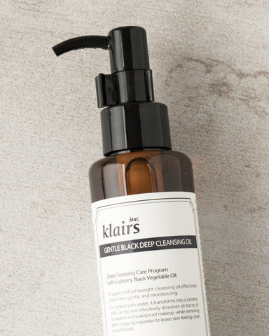 KLAIRS Gentle Black Deep Cleansing Oil