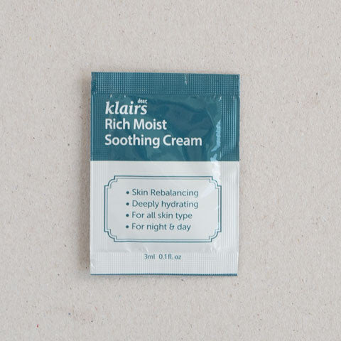 KLAIRS Rich Moist Soothing Cream Sample