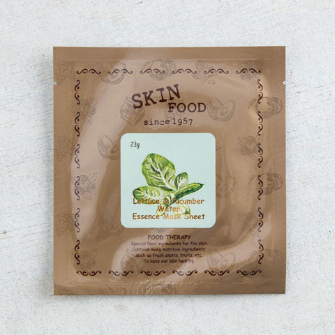 SKINFOOD Lettuce Cucumber Water Essence Mask Sheet