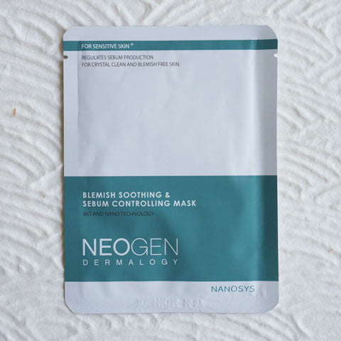 NEOGEN Blemish Soothing & Sebum Controlling Mask