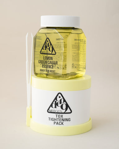 NEOGEN Code 9 Lemon Green Caviar Essence & Tox Tightening Pack Kit