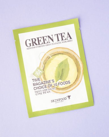 SKINFOOD Everyday Green Tea Facial Mask Sheet