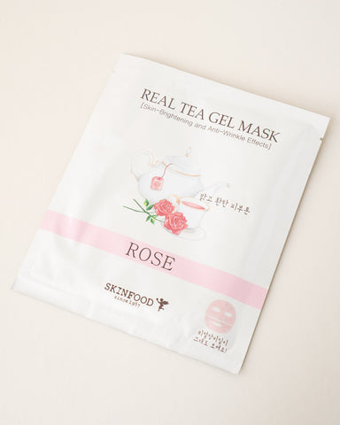 SKINFOOD Real Tea Gel Mask - Rose
