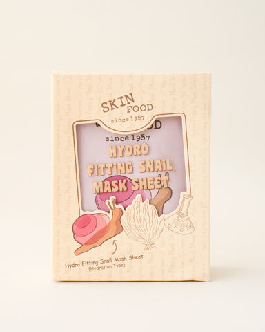 SKINFOOD Hydro Fitting Snail Mask Sheet (Set of 5)
