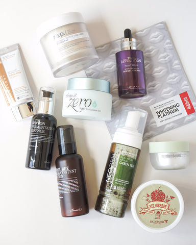 10-Step Korean Skincare Routine Set (Combination Skin Type)