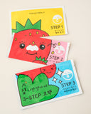 TONYMOLY Strawberry Seed 3-Step Nose Pack