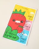 TONYMOLY Strawberry Seed 3-Step Nose Pack