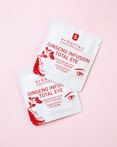ERBORIAN Ginseng Infusion Total Eye Sample