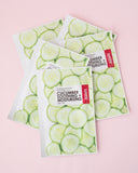 MANEFIT Beauty Planner Cucumber Sheet Mask Set