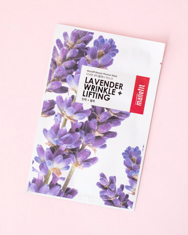 MANEFIT Beauty Planner Lavender (Single Sheet)