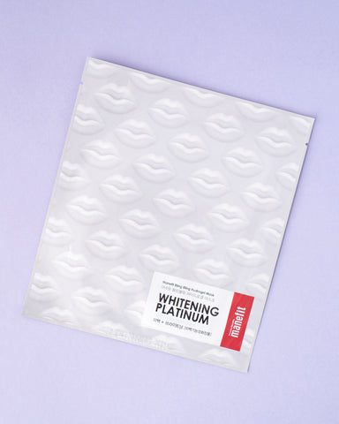 MANEFIT Bling Bling Hydro Gel Mask - Whitening Platinum
