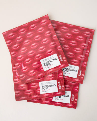 MANEFIT Bling Bling Hydrogel Mask Set - Energizing Rose